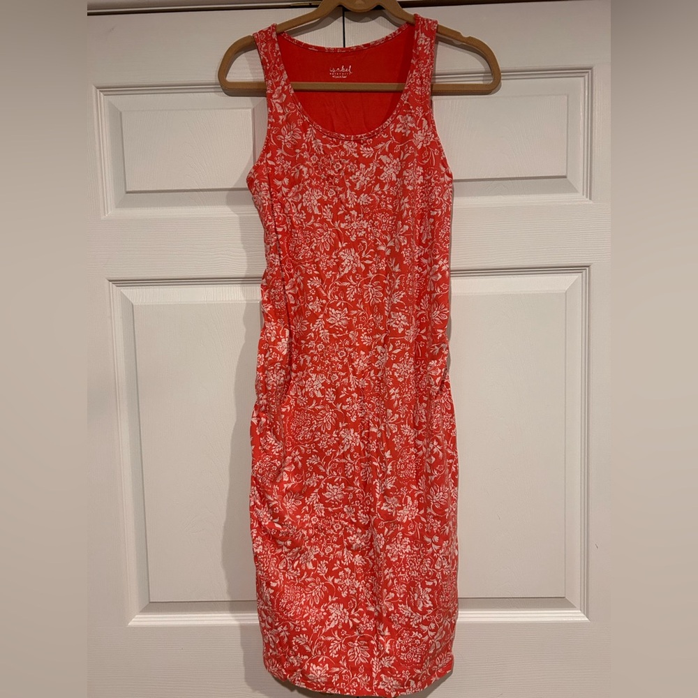 Isabel Maternity Pink Floral Midi Dress